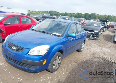 2009 Kia Rio Lx z USA, uszkodzony, nr VIN KNADE223296515210